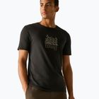 T-shirt da uomo REGATTA ClineIX black explore forest