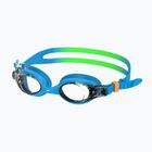 Occhialini da nuoto per bambini Speedo Skoogles azure blue/fluro green/fluro orange/clear