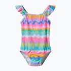 Costume da bagno intero bambino Speedo Ruffle citrus green