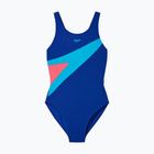 Costume da bagno intero bambino Speedo Hyperboom Butterfly Back night watch/hyper teal