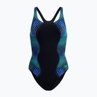 Costume da bagno intero donna Speedo Print Medalist anthracite