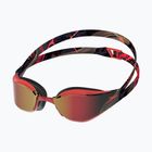 Occhialini da nuoto Speedo Fastskin Hyper Elite Mirror autumn red/smoke/crimson royal