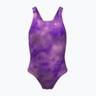 Costume da bagno intero bambino Nike Hydrastrong Multi Pr light magenta