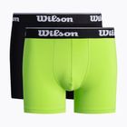 Wilson boxer da uomo 2 pezzi nero/verde W875V-270M