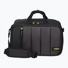 American Tourister Borsa da imbarco a 3 vie 23,5 l nero/lime