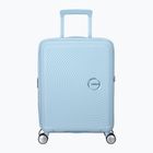 Valigia da viaggio American Tourister Soundbox 41 l blu pastello