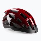 Casco da bicicletta Lazer Comp DLX rosso/nero