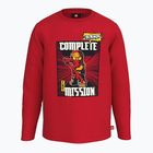 LEGO Lwtaylor manica lunga per bambini 110 rosso