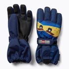 Guanti per bambini LEGO Lwagan 807 blu scuro