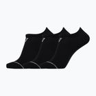 Calzini CR7 Footies da uomo 3 paia nero