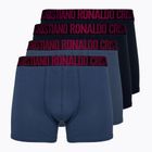 Boxer CR7 Basic Trunk da uomo 4 paia multicolore