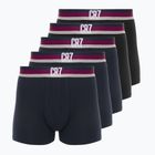 Boxer da uomo CR7 Basic Trunk 5 paia 2330 nero