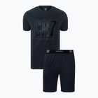 Pigiama uomo CR7 Pyjama Short dark grey melange