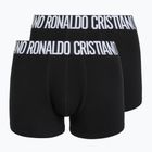 Boxer da uomo CR7 Fashion Trunk 2 pack black