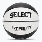 Palla da Pallacanestro per bambini SELECT Basketball Street v23 bianco/nero taglia 7