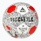 Palla da calcio SELECT Freestyle v24 bianco / rosso dimensioni 4.5