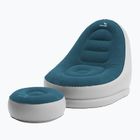 Easy Camp Comfy Lounge Set sedia da viaggio gonfiabile blu acciaio