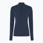 Felpa termica donna Dovre Wool Zip navy