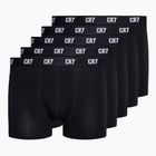 Boxer CR7 Basic Trunk da uomo 5 paia nero
