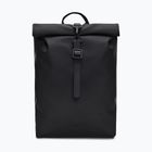 Zaino Rains Rolltop Mini 10 l nero