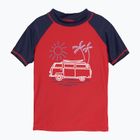 Camicia da bagno Color Kids Print goji/berry