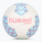 Pallone da pallamano Hummel Classic Energizer off white/light blue/yellow misura 3