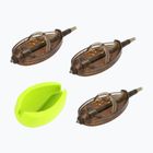 Mikado Douglas Q.M.F. System 3pc groundbait basket. + stampo