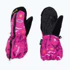 Guanti da sci per bambini Viking Snoppy rosa