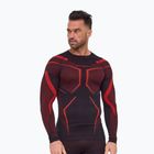 Felpa termica uomo Brubeck Dry black/red