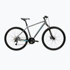 Bicicletta cross KROSS Evado 3.0 grey/teal/gloss