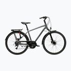 Bicicletta trekking da uomo KROSS Trans 4.0 grey/black/matte