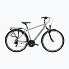Bicicletta trekking da uomo KROSS Trans 1.0 grey/black/gloss