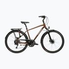 Bicicletta da trekking KROSS Trans 5.0 brown/silver/gloss