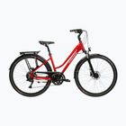 Bicicletta da trekking da donna KROSS Trans 5.0 In red/silver/gloss