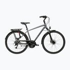 Bicicletta trekking da uomo KROSS Trans 4.0 grey/black/matte