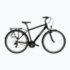Bicicletta trekking da uomo KROSS Trans 1.0 black/silver/gloss