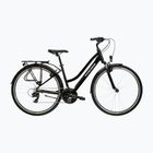 Bicicletta da trekking da donna KROSS Trans 1.0 In black/silver/gloss