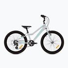 Bicicletta per bambini KROSS Lea Mini 1.0 silver/turquoise/gloss