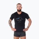 Maglietta termica Brubeck Outdoor Merino Wool Pro uomo nero/wild 3
