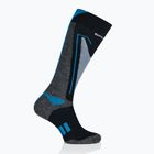 Calze da sci da uomo Brubeck Snow Force Grigio chiaro / blu