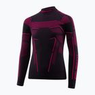 Maglia termica per bambini Brubeck Thermo Junior nero/fucsia
