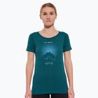 Maglietta termica da donna Brubeck SS1272 Outdoor Wool Pro verde
