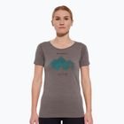 Maglia termica da donna Brubeck Outdoor Merino Wool Pro SS grey/deer
