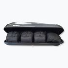KJUST Menabo Mania 460 set di borse da tetto 4 pezzi nero.