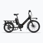 Bicicletta elettrica EcoBike Cargo 48V 16Ah Trapezio Cargo+X300 10,4Ah 1200Wh Greenway nero