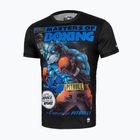 Maglietta Pitbull Master Of Boxing uomo nero