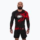 Rashguard Pitbull a maniche lunghe da uomo Blood Dog II nero