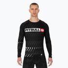 Rashguard Pitbull a maniche lunghe da uomo Street Dog nero