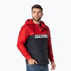 Pitbull West Coast giacca da uomo Loring Two-Color Kangaroo rosso/marino scuro