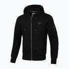 Felpa da uomo Pitbull West Coast Everts con cappuccio e zip nero